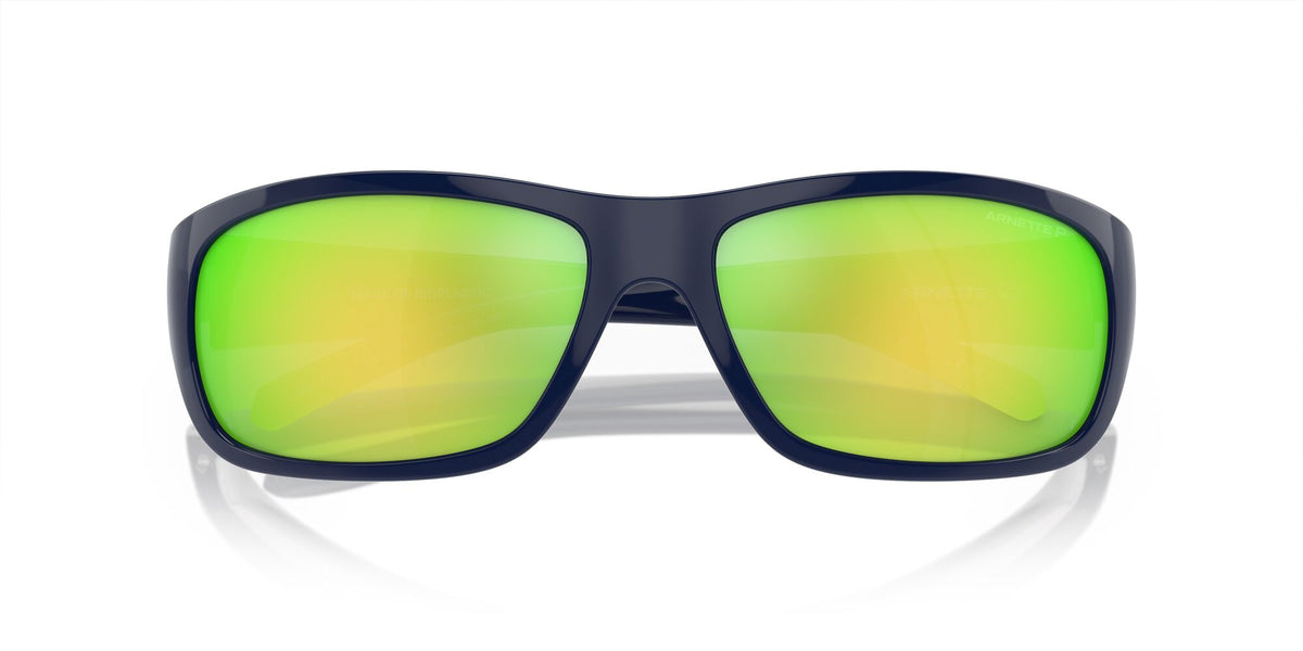 Arnette Uka-Uka 0AN4290 27541I 63 Dark Blue / Dark Grey Mirror Green Polarized