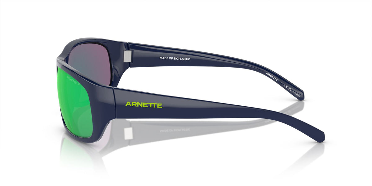 Arnette Uka-Uka 0AN4290 27541I 63 Dark Blue / Dark Grey Mirror Green Polarized