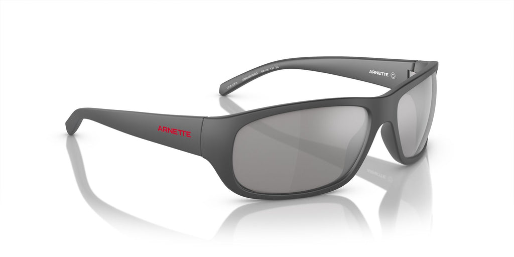 Arnette Uka-Uka 0AN4290 28706G 63 Matte Medium Grey / Light Grey Mirror Silver 80