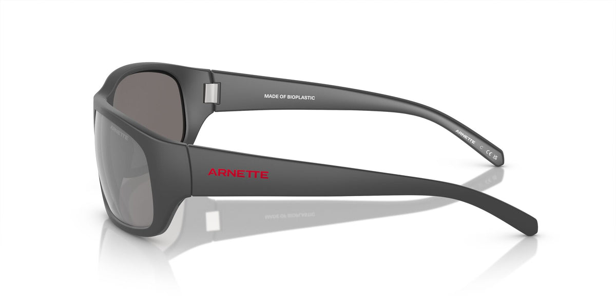 Arnette Uka-Uka 0AN4290 28706G 63 Matte Medium Grey / Light Grey Mirror Silver 80
