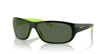 Arnette Uka-Uka 0AN4290 29429A 63 Top Black/Fluo Green / Dark Green Polarized