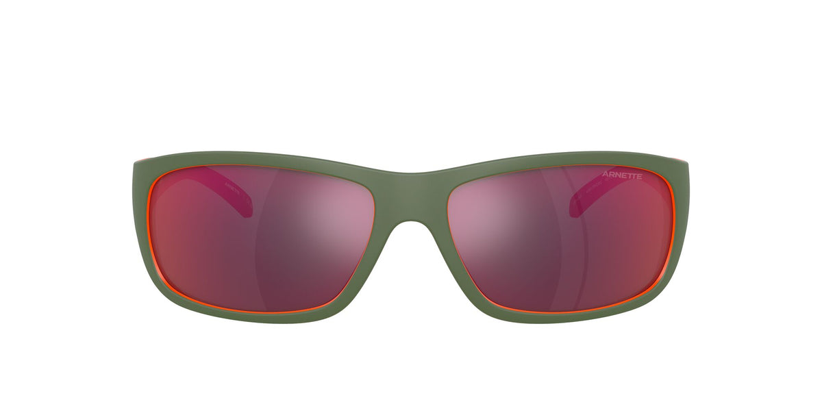 Arnette Uka-Uka 0AN4290 29436Q 63 Matte Top Military/Orange / Grey Mirror Orange/Yellow