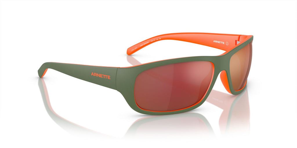 Arnette Uka-Uka 0AN4290 29436Q 63 Matte Top Military/Orange / Grey Mirror Orange/Yellow