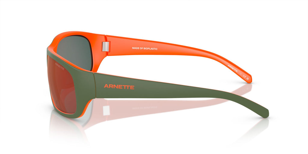 Arnette Uka-Uka 0AN4290 29436Q 63 Matte Top Military/Orange / Grey Mirror Orange/Yellow