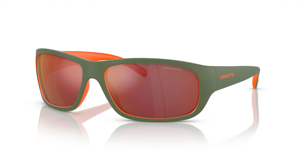 Arnette Uka-Uka 0AN4290 29436Q 63 Matte Top Military/Orange / Grey Mirror Orange/Yellow