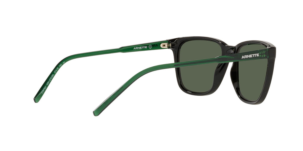 Arnette Cortex 0AN4291 27539A 57 Black / Green Polarized 57 / Plastic / Plastic