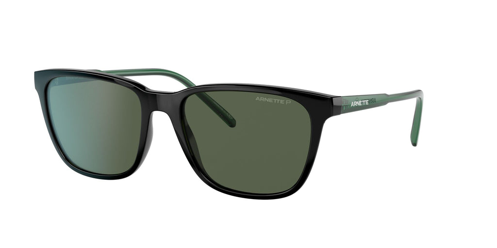 Arnette Cortex 0AN4291 27539A 57 Black / Green Polarized 57 / Plastic / Plastic