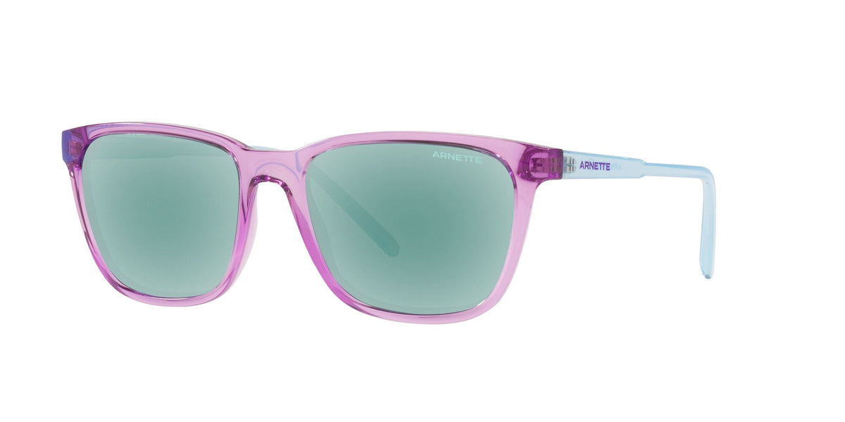 Arnette Cortex 0AN4291 275625 57 Transparent Violet / Light Azure Mirror Teal 57 / Plastic / Plastic