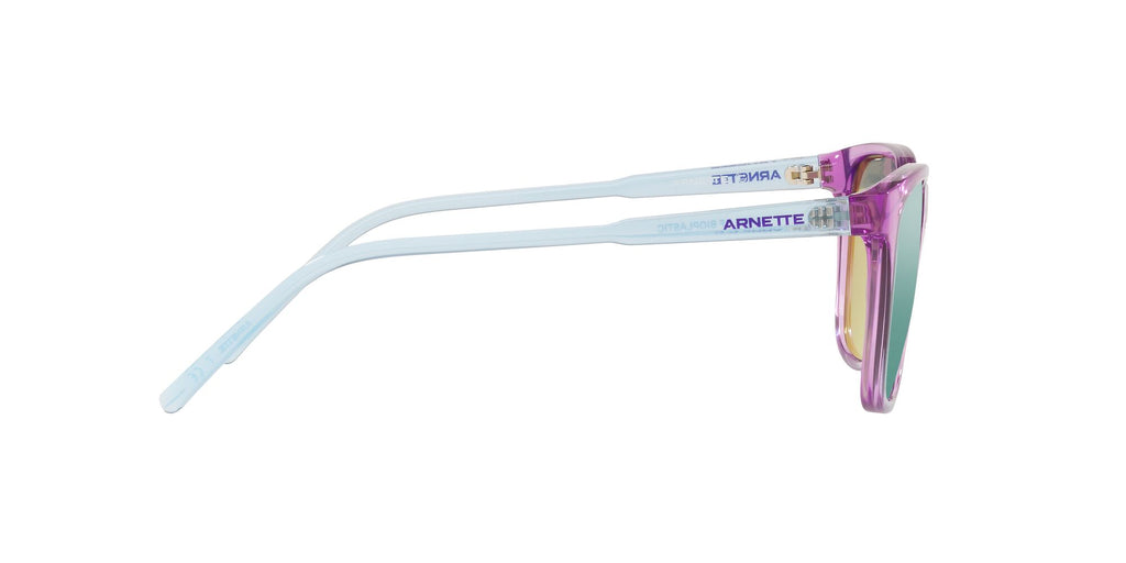 Arnette Cortex 0AN4291 275625 57 Transparent Violet / Light Azure Mirror Teal 57 / Plastic / Plastic