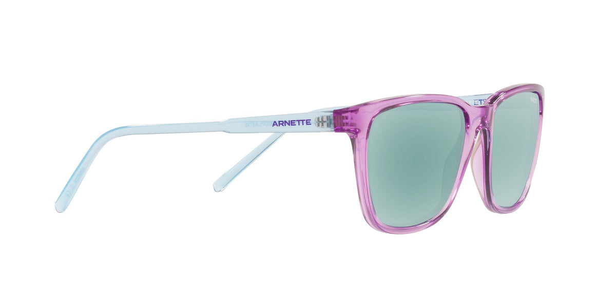 Arnette Cortex 0AN4291 275625 57 Transparent Violet / Light Azure Mirror Teal 57 / Plastic / Plastic