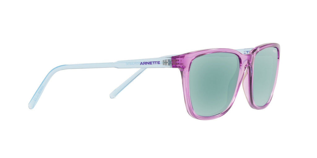 Arnette Cortex 0AN4291 275625 57 Transparent Violet / Light Azure Mirror Teal 57 / Plastic / Plastic