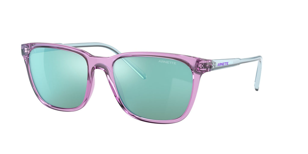 Arnette Cortex 0AN4291 275625 57 Transparent Violet / Light Azure Mirror Teal 57 / Plastic / Plastic