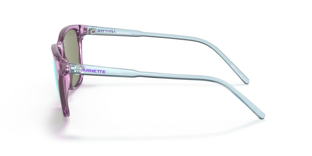 Arnette Cortex 0AN4291 275625 57 Transparent Violet / Light Azure Mirror Teal 57 / Plastic / Plastic