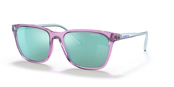 Arnette Cortex 0AN4291 275625 57 Transparent Violet / Light Azure Mirror Teal 57 / Plastic / Plastic