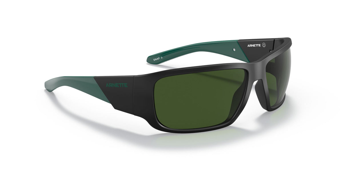 Arnette Snap Ii 0AN4297 280771 64 Matte Black / Dark Green 64 / Plastic / Injected / Molded