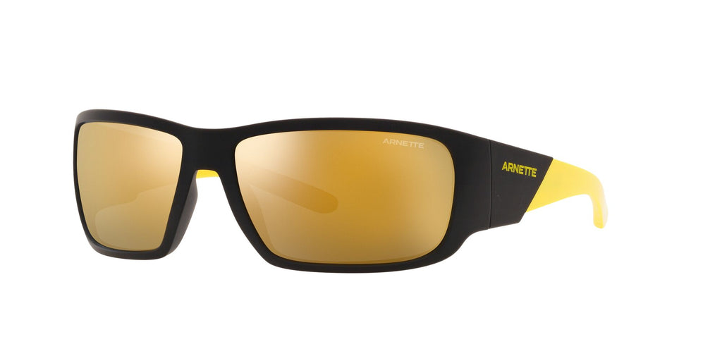 Arnette Snap Ii 0AN4297 28085A 64 Matte Black / Mirror Yellow Gold 64 / Plastic / Plastic