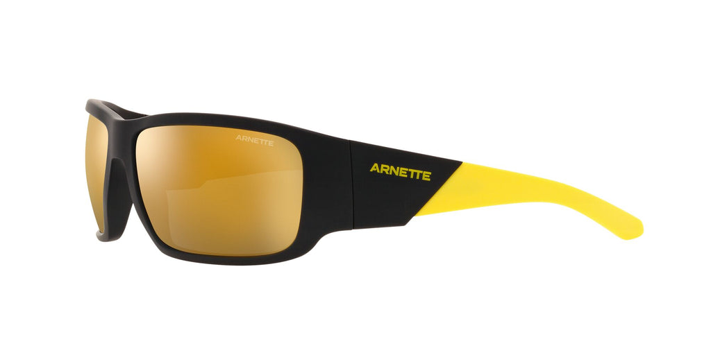 Arnette Snap Ii 0AN4297 28085A 64 Matte Black / Mirror Yellow Gold 64 / Plastic / Plastic