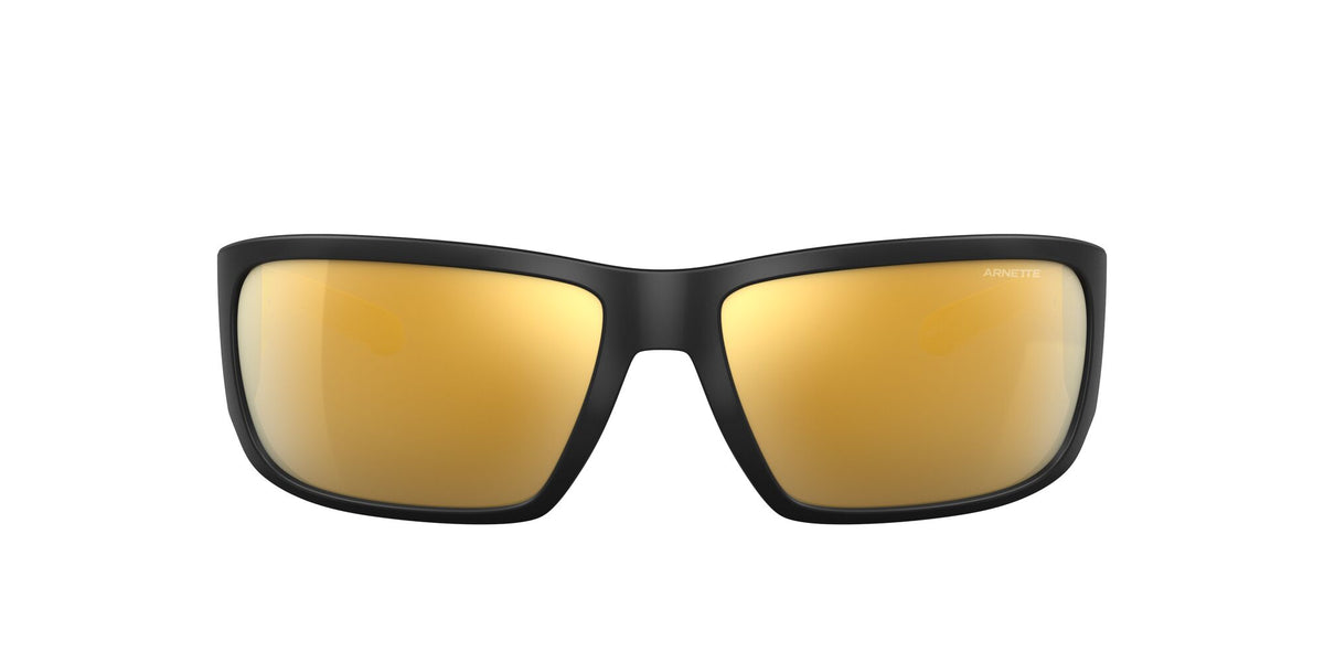 Arnette Snap Ii 0AN4297 28085A 64 Matte Black / Mirror Yellow Gold 64 / Plastic / Plastic