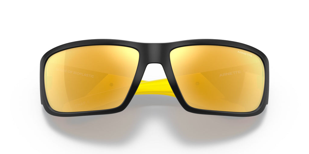 Arnette Snap Ii 0AN4297 28085A 64 Matte Black / Mirror Yellow Gold 64 / Plastic / Plastic