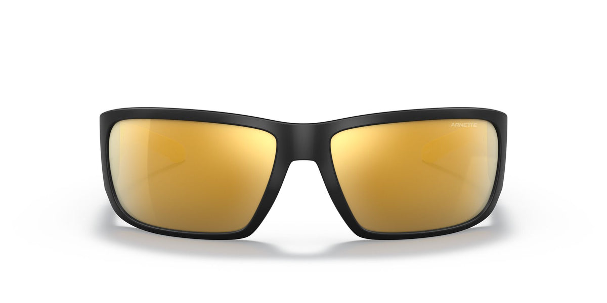 Arnette Snap Ii 0AN4297 28085A 64 Matte Black / Mirror Yellow Gold 64 / Plastic / Plastic