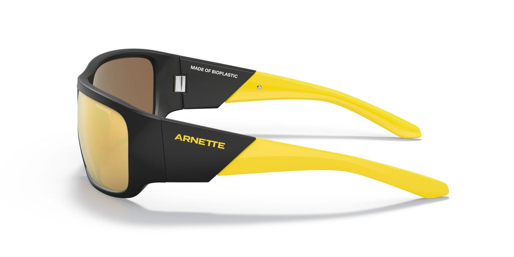 Arnette Snap Ii 0AN4297 28085A 64 Matte Black / Mirror Yellow Gold 64 / Plastic / Plastic