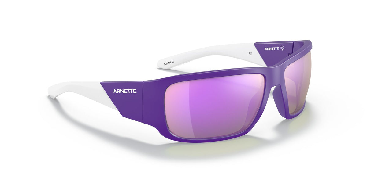 Arnette Snap Ii 0AN4297 28094V 64 Matte Purple / Grey Mirror Violet 64 / Plastic / Plastic