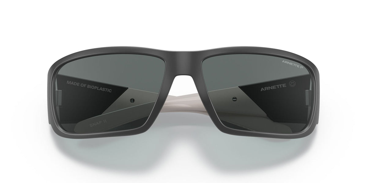 Arnette Snap Ii 0AN4297 281081 64 Matte Dark Grey / Polarized Dark Grey 64 / Plastic / Plastic