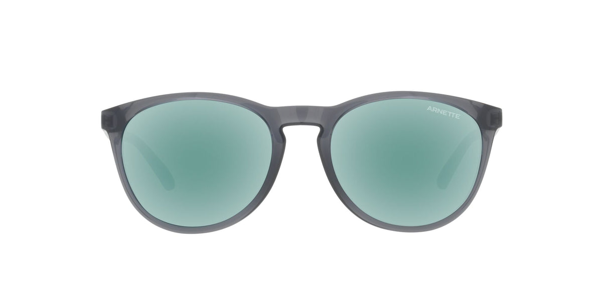 Arnette Gorgon 0AN4299 278625 54 Transparent Gray / Light Azure Mirror Teal 54 / Plastic / Plastic