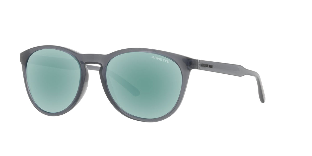 Arnette Gorgon 0AN4299 278625 54 Transparent Gray / Light Azure Mirror Teal 54 / Plastic / Plastic