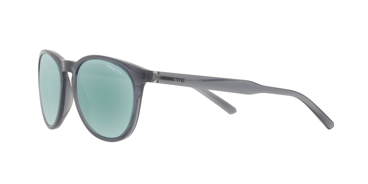Arnette Gorgon 0AN4299 278625 54 Transparent Gray / Light Azure Mirror Teal 54 / Plastic / Plastic