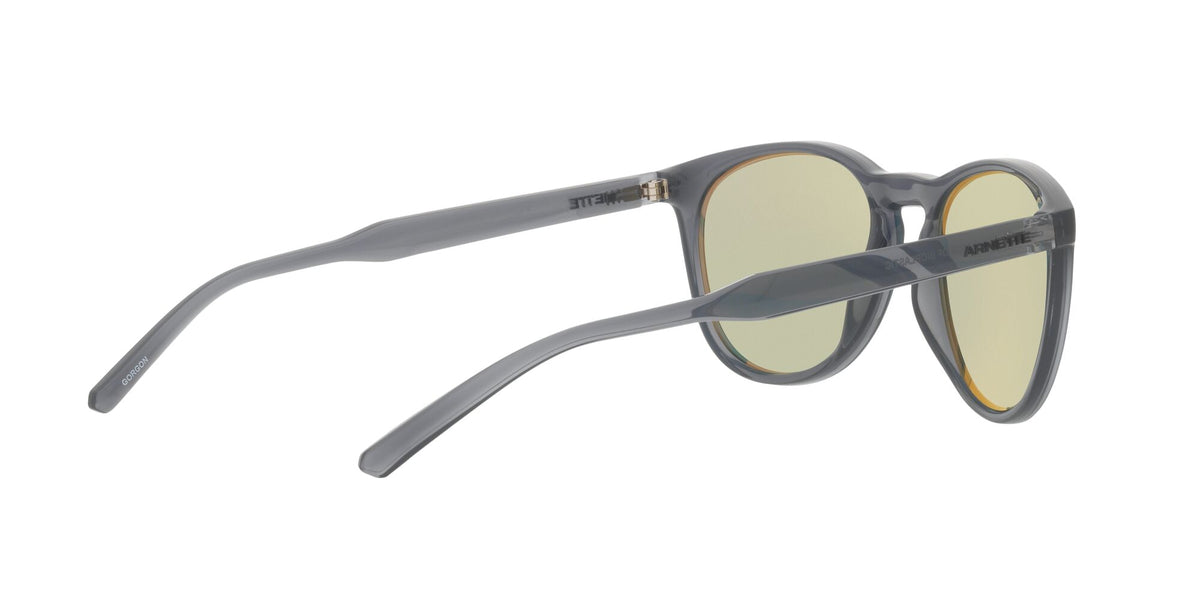 Arnette Gorgon 0AN4299 278625 54 Transparent Gray / Light Azure Mirror Teal 54 / Plastic / Plastic