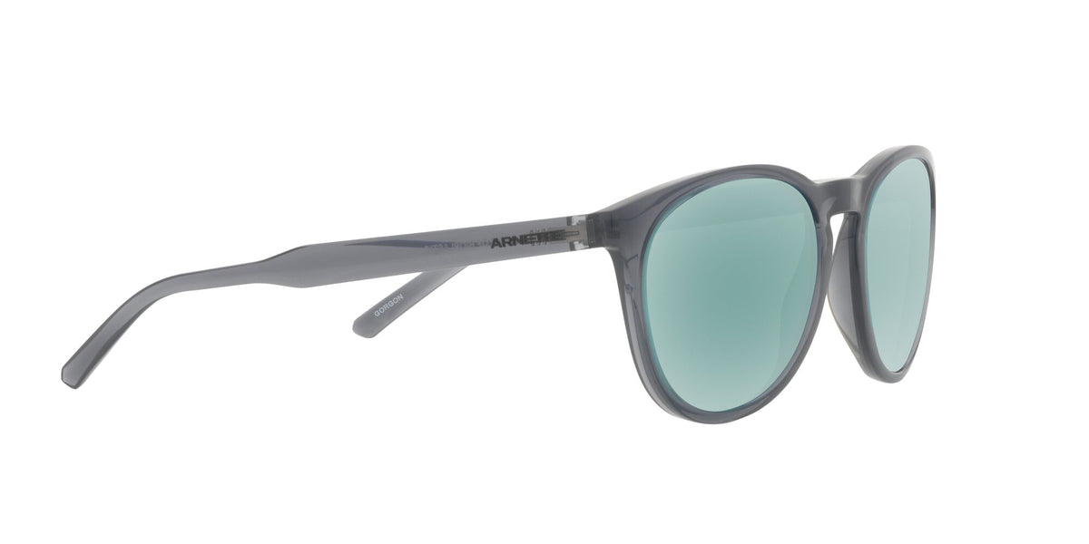 Arnette Gorgon 0AN4299 278625 54 Transparent Gray / Light Azure Mirror Teal 54 / Plastic / Plastic