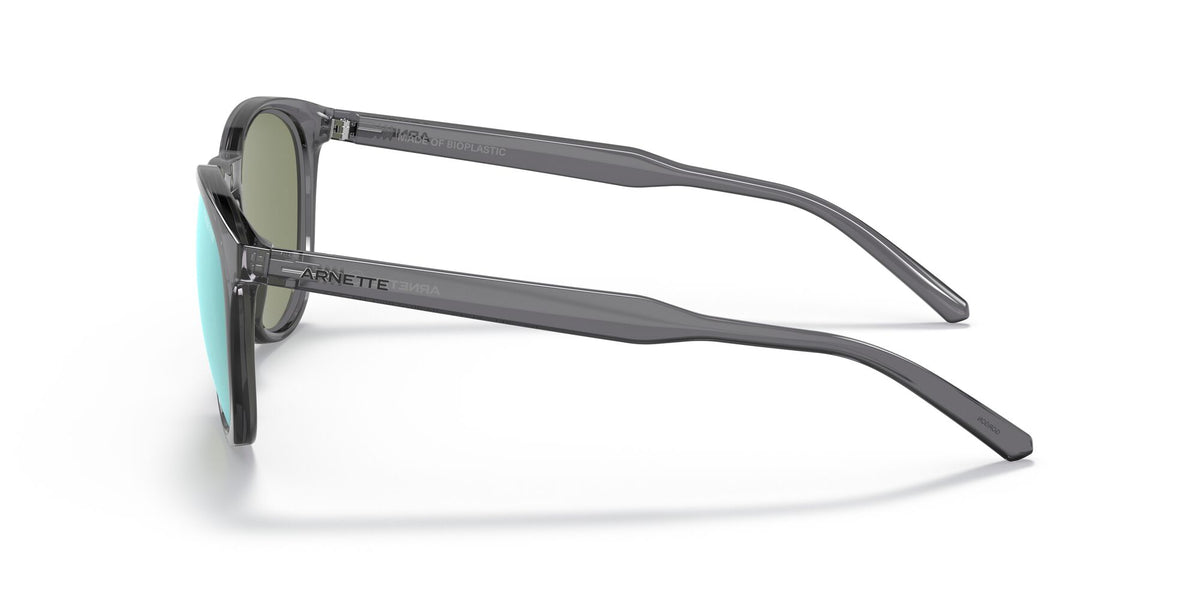 Arnette Gorgon 0AN4299 278625 54 Transparent Gray / Light Azure Mirror Teal 54 / Plastic / Plastic