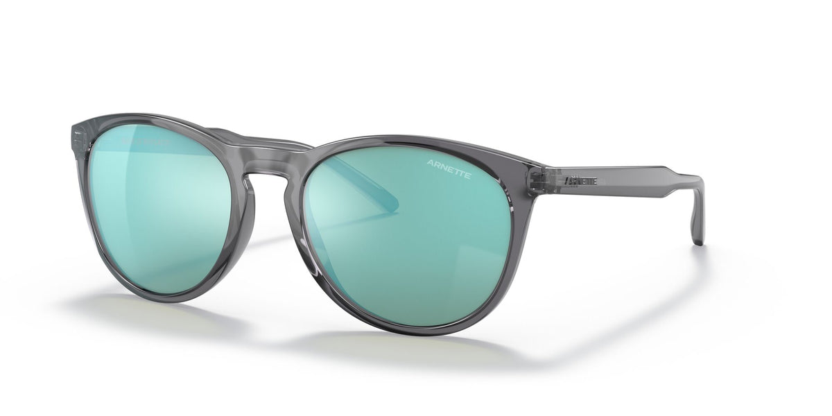 Arnette Gorgon 0AN4299 278625 54 Transparent Gray / Light Azure Mirror Teal 54 / Plastic / Plastic