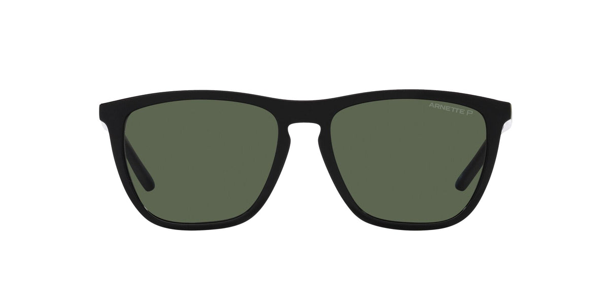 Arnette Fry 0AN4301 27539A 55 Black / Dark Green Polarized 55 / Polycarbonate / Injected / Molded