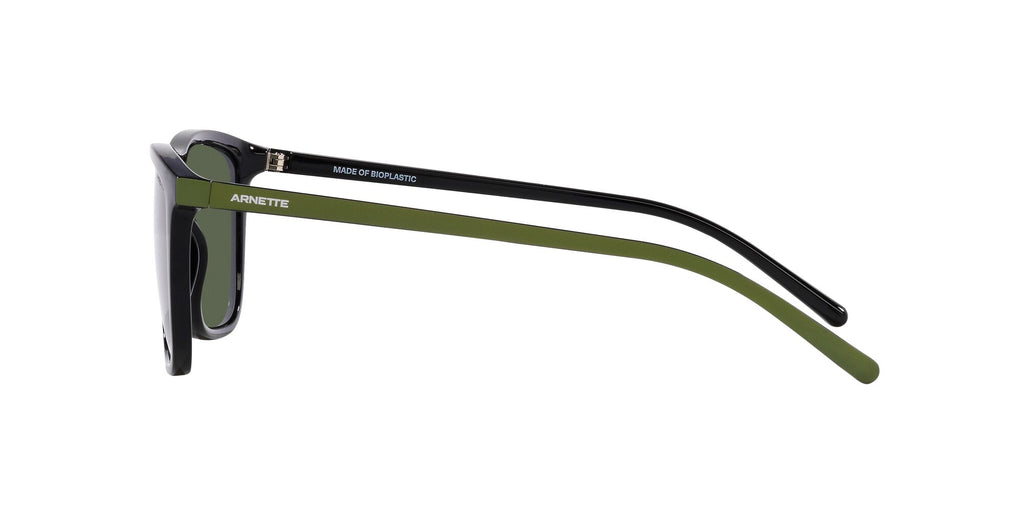 Arnette Fry 0AN4301 27539A 55 Black / Dark Green Polarized 55 / Polycarbonate / Injected / Molded