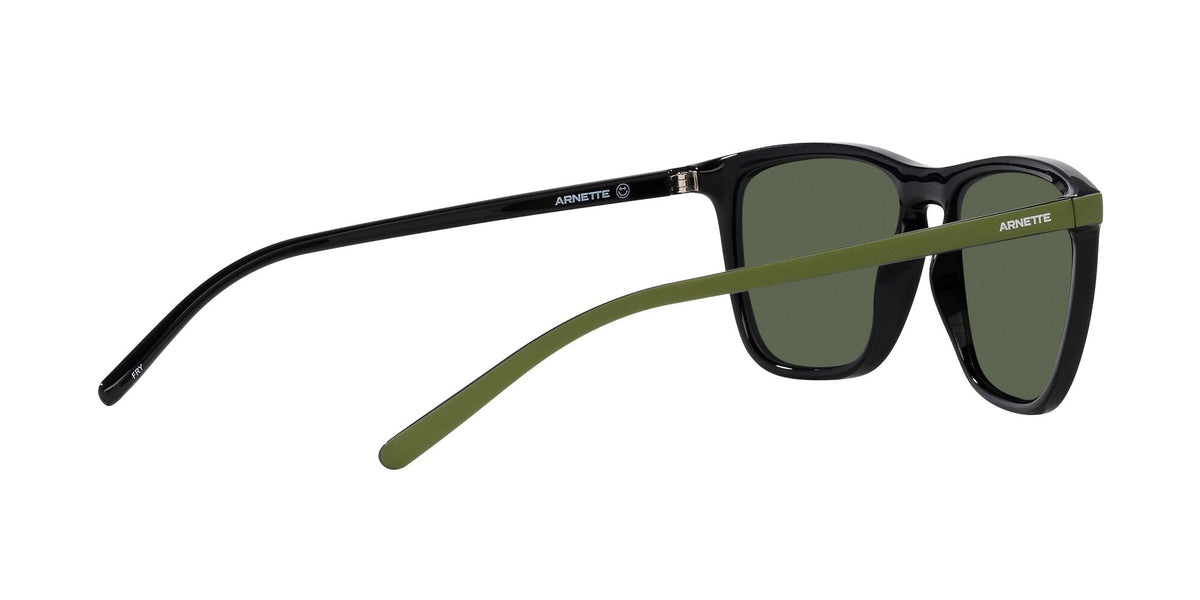 Arnette Fry 0AN4301 27539A 55 Black / Dark Green Polarized 55 / Polycarbonate / Injected / Molded