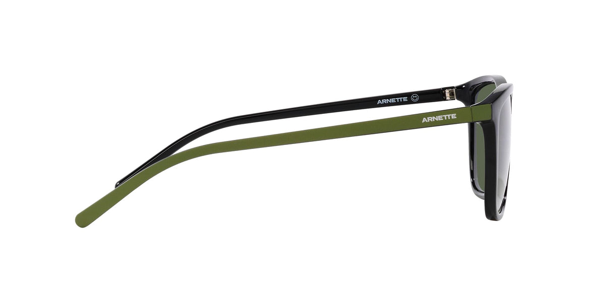 Arnette Fry 0AN4301 27539A 55 Black / Dark Green Polarized 55 / Polycarbonate / Injected / Molded