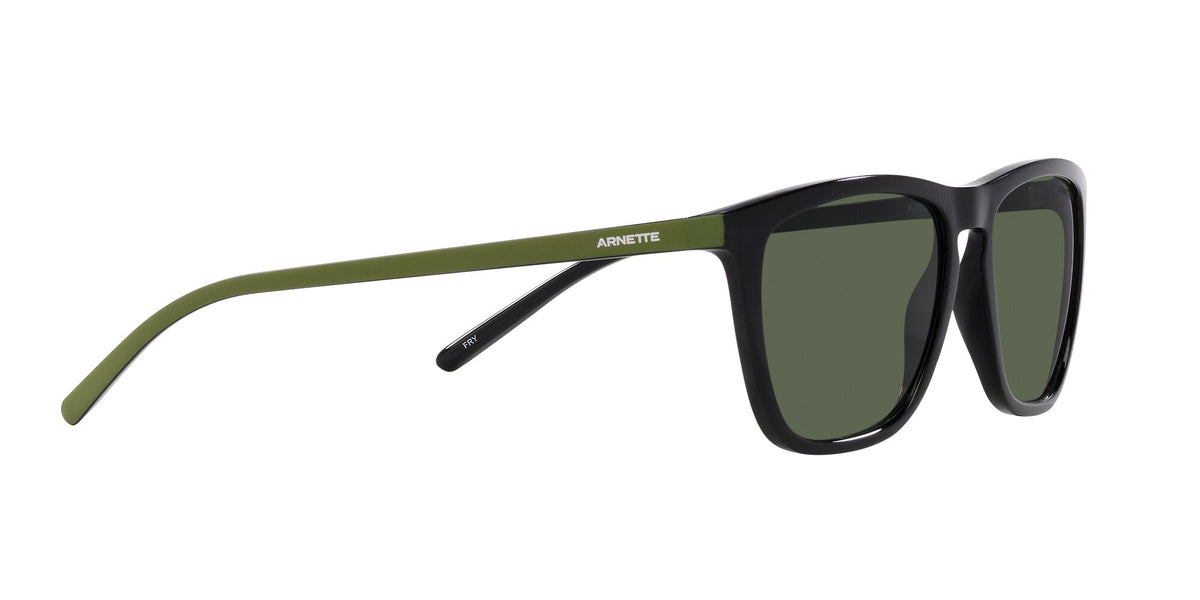 Arnette Fry 0AN4301 27539A 55 Black / Dark Green Polarized 55 / Polycarbonate / Injected / Molded