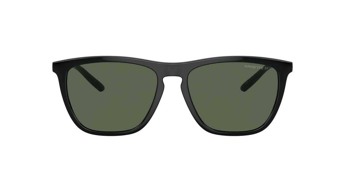 Arnette Fry 0AN4301 27539A 55 Black / Dark Green Polarized 55 / Polycarbonate / Injected / Molded