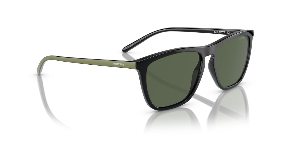 Arnette Fry 0AN4301 27539A 55 Black / Dark Green Polarized 55 / Polycarbonate / Injected / Molded