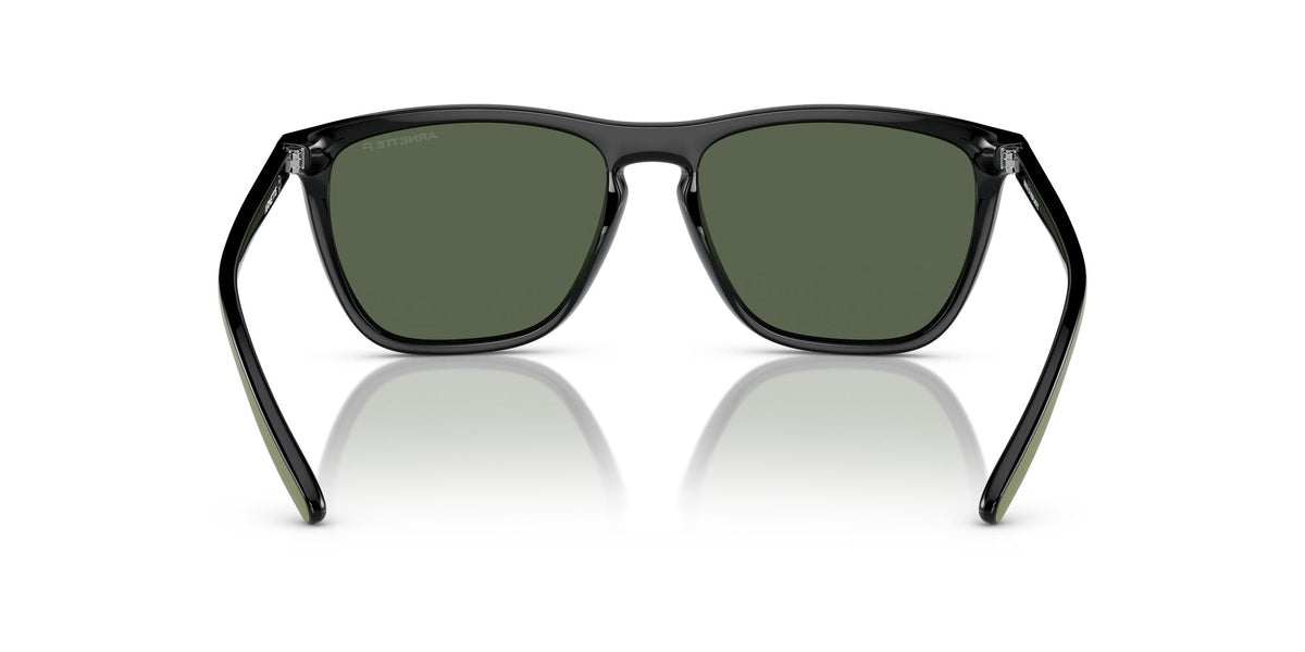 Arnette Fry 0AN4301 27539A 55 Black / Dark Green Polarized 55 / Polycarbonate / Injected / Molded