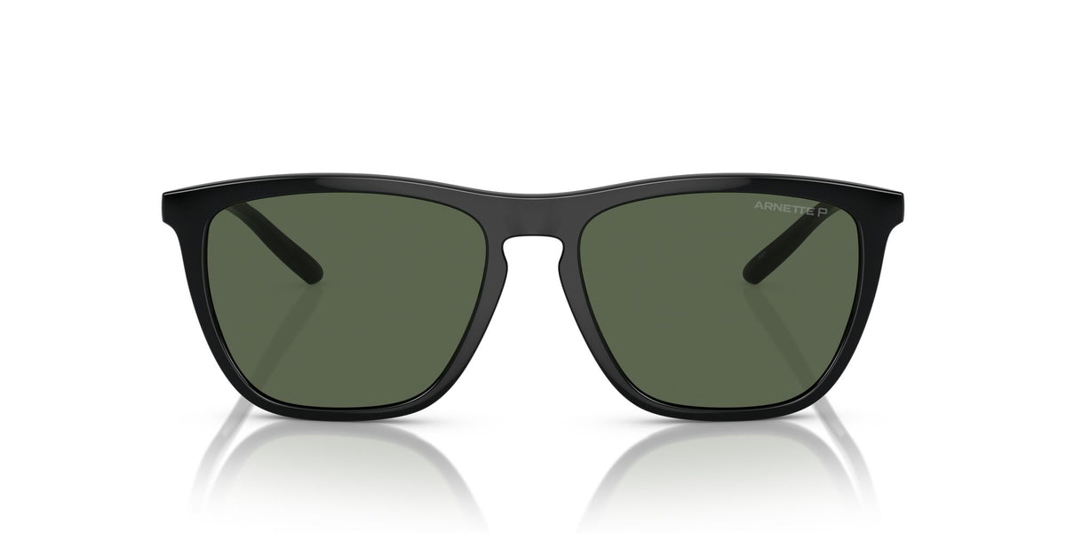 Arnette Fry 0AN4301 27539A 55 Black / Dark Green Polarized 55 / Polycarbonate / Injected / Molded