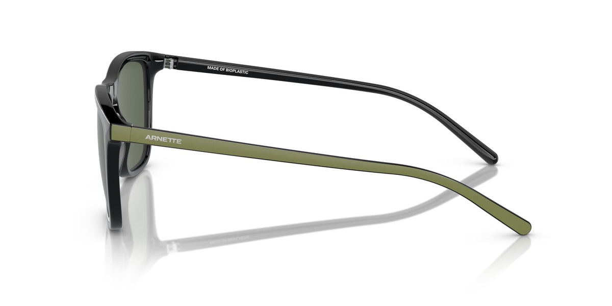 Arnette Fry 0AN4301 27539A 55 Black / Dark Green Polarized 55 / Polycarbonate / Injected / Molded