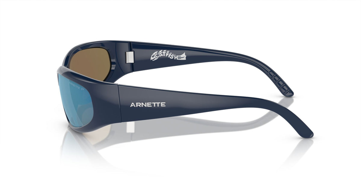 Arnette Catfish 0AN4302 275422 62 Dark Blue / Dark Grey Mirror Water Polarized 62 / Polycarbonate / Injected / Molded