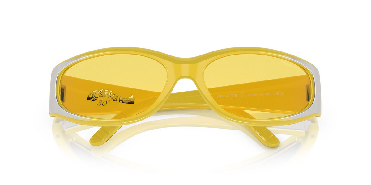 Arnette Catfish 0AN4302 281685 62 Yellow Gradiant Metal Silver / Yellow 62 / Plastic / Plastic