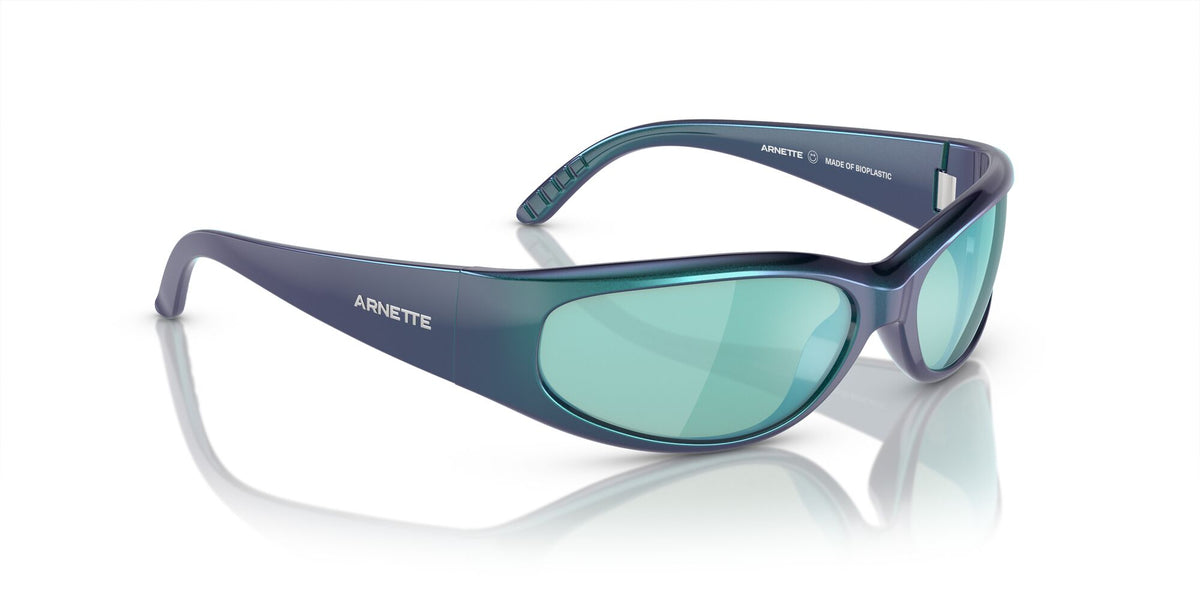 Arnette Catfish 0AN4302 290925 62 Iridescent Blue/Green / Light Azure Mirror Teal 62 / Polycarbonate / Injected / Molded