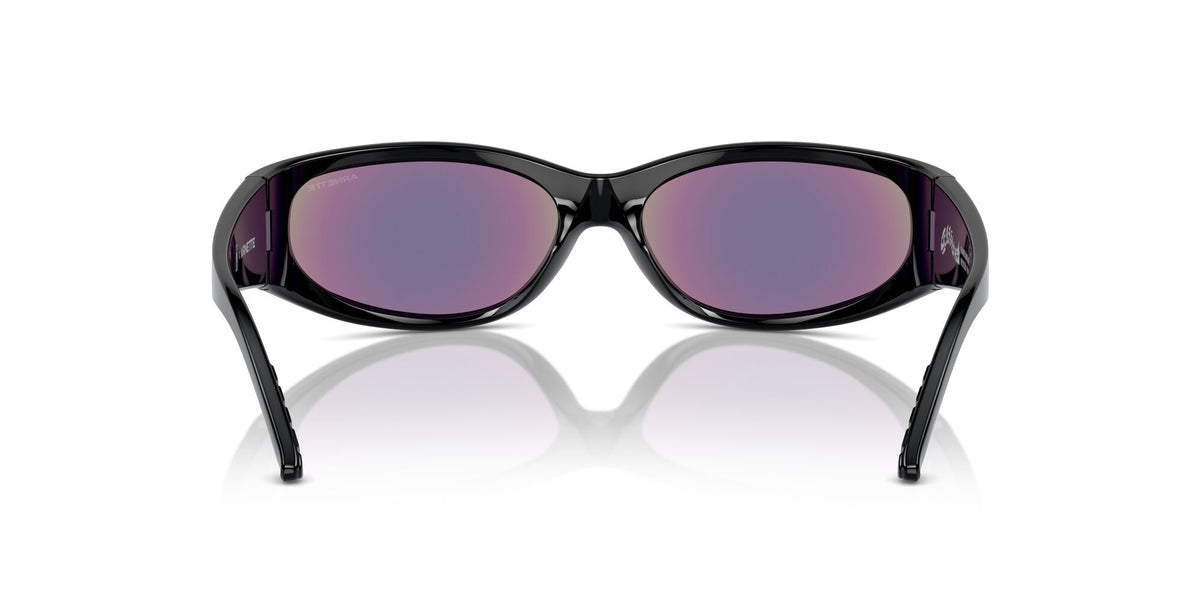 Arnette Catfish 0AN4302 2949F2 62 Black / Green Mirror Green