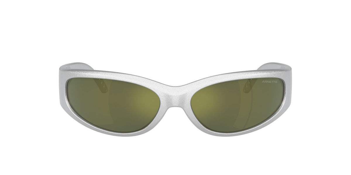 Arnette Catfish 0AN4302 28676R 62 Metallic Silver / Dark Green Mirror Petrol 62 / Polycarbonate / Injected / Molded