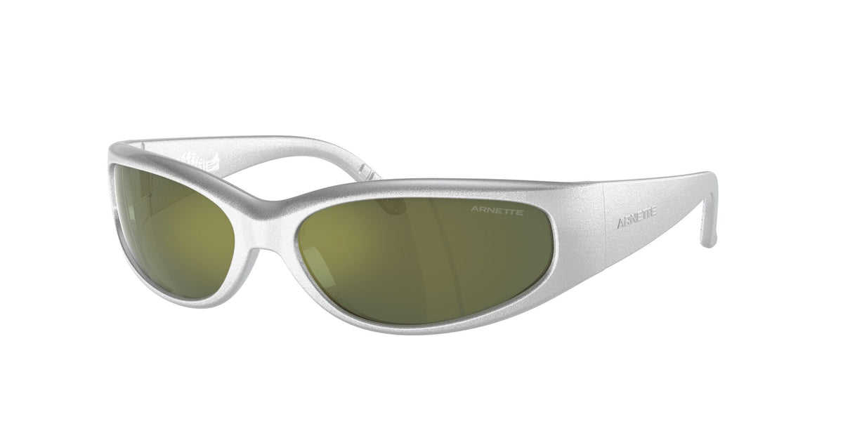 Arnette Catfish 0AN4302 28676R 62 Metallic Silver / Dark Green Mirror Petrol 62 / Polycarbonate / Injected / Molded